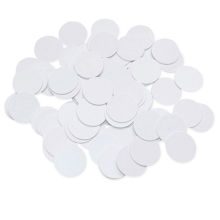 100 stuks 13,56 MHz NFC-kaartmunt 215-label 25 mm diameter Kan worden gebruikt voor zelfgemaakte