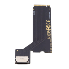 LLhappy-PCI-E4.0 M.2 M-key to Oculink SFF-8611 SFF-8612 Host Adapter for 2024 ThinkBook 14+ AMD8845 External Graphics Card & SSD