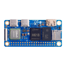 Zero 2W Development Board 4GB RAM DDR4 Mini PC Allwinner H618 WiFi Bluetooth 5.0 jeden počítač