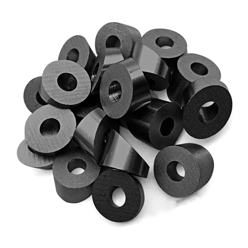 LLhappy-20 Pack 1/4In ID Angle Washers for Cable Railing Posts, 1/8In 5/32In 3/16In Deck Angled-image-OPC-PFWSTZK-NEW