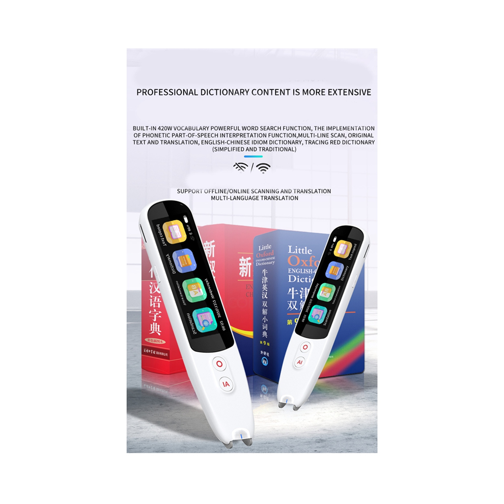 Llhappy-Smart 134 Kind Voice Scan Translator Pen Multifunction Offline Translation Real Time Language Business Travel 4851281169124