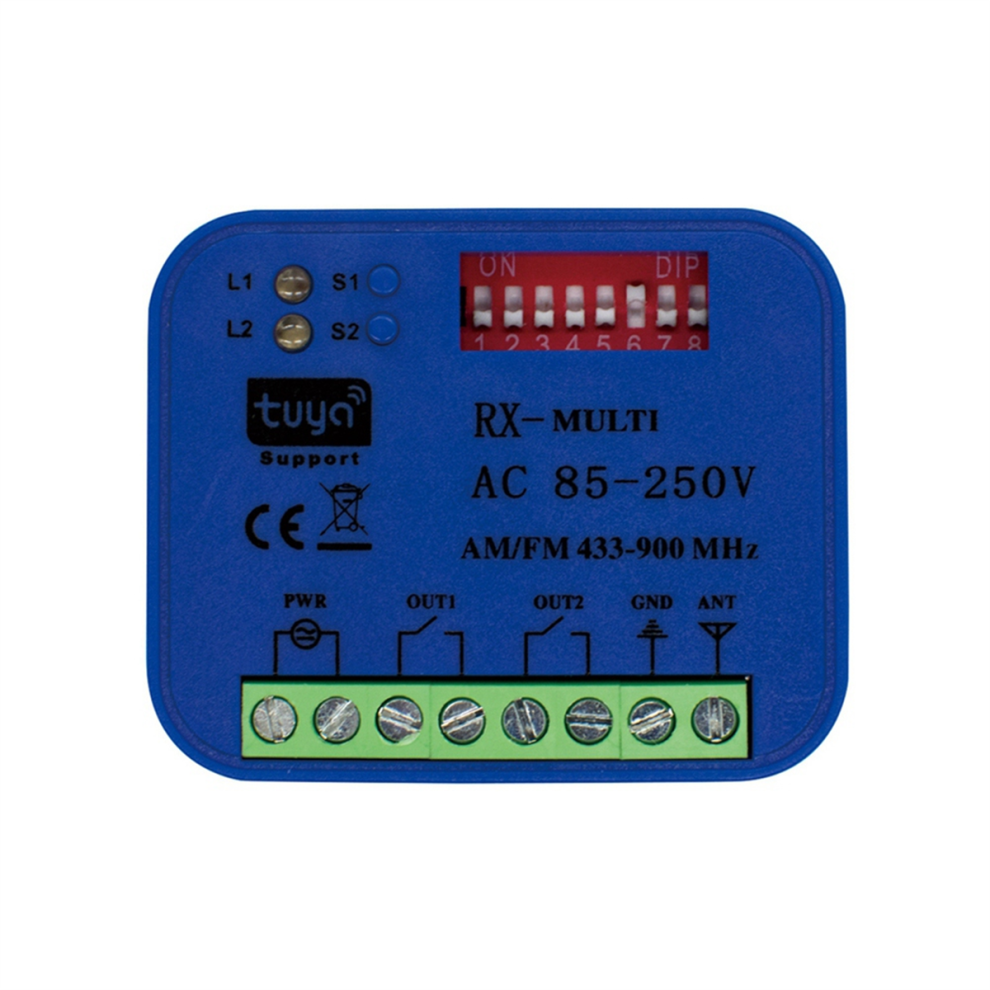 Llhappy-Garage Gate Door Opener Tuya App Remote Control Receiver Controller Smart On Off Switch Wifi Rf Ac 85-250V 4851281117255