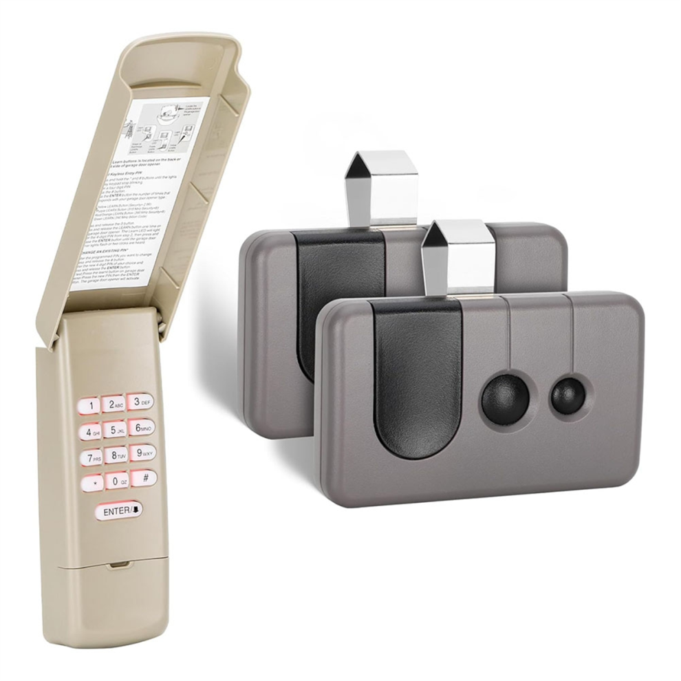 Pour télécommande de porte de garage 139.53753 53753 139.18191 HBW2028 371LM, 1 pièce pour ouvre-porte Eeypad