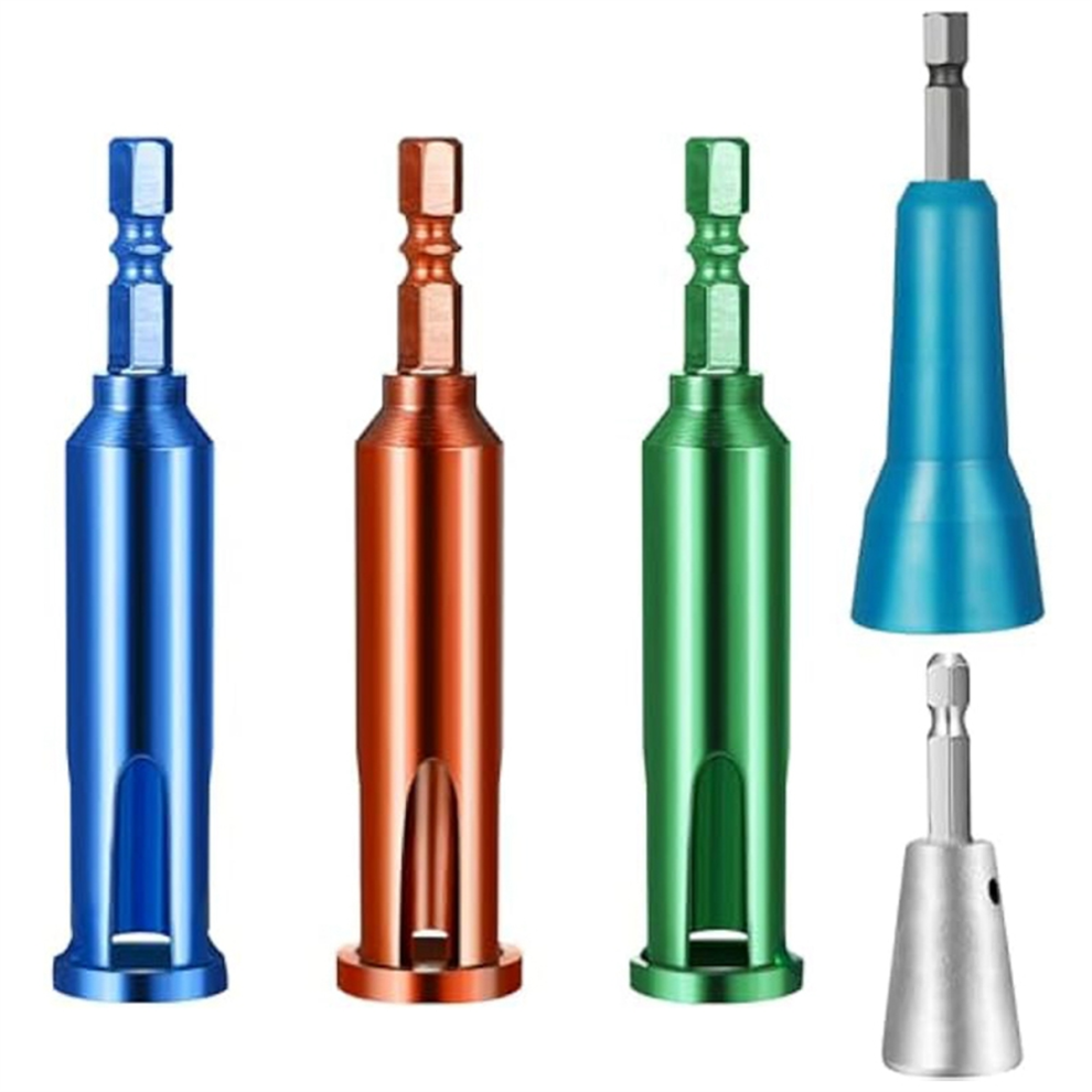 Llhappy-5 Wire Twisting Tool For Drill 3/5 Way Stripping Twister Stripper And Connector Driver 4851087634130
