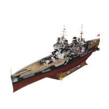 83CM Britská vojnová loď Prince Urob si sám 3D model z papierových kariet Stavebné puzzle Stavebné hračky Vzdelávacie