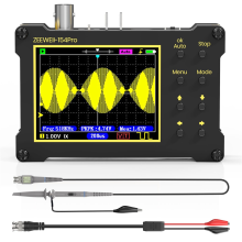 LLhappy-Handheld Digital Oscilloscope Built-in Function Generator,40MSa/S Sampling Rate,18MHz Bandwidth,Supports PWM,Persistence