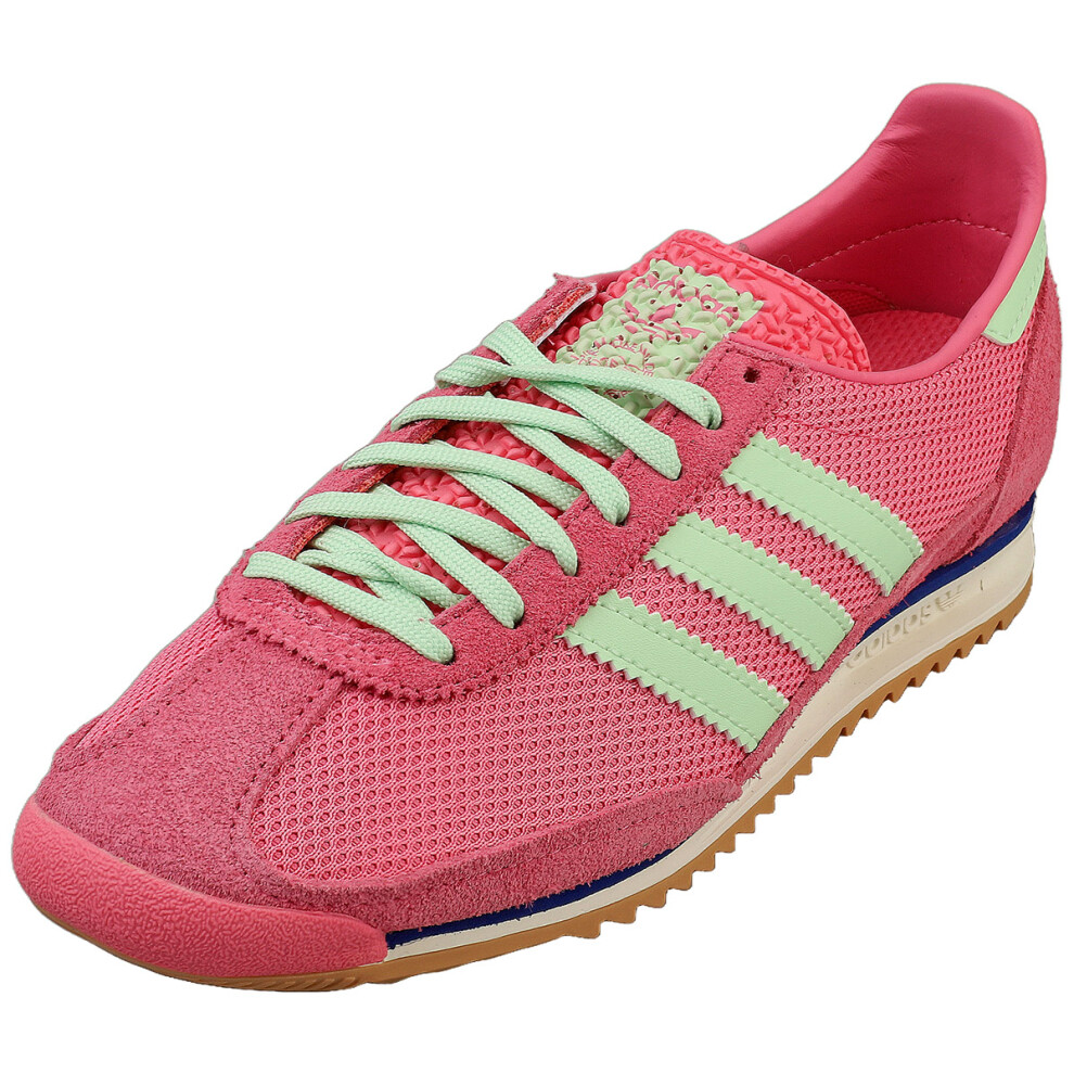 Adidas (3.5) Sl 72 Og Womens Fashion Trainers In Pink Green Pink,Green