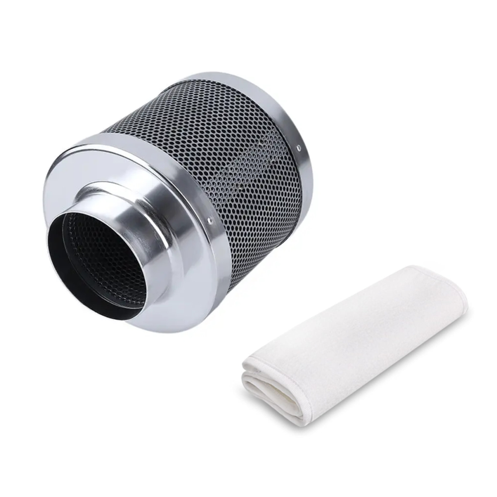 4 Inch Air Carbon Filter with Charcoal Air Purifier Grow Tent Kits