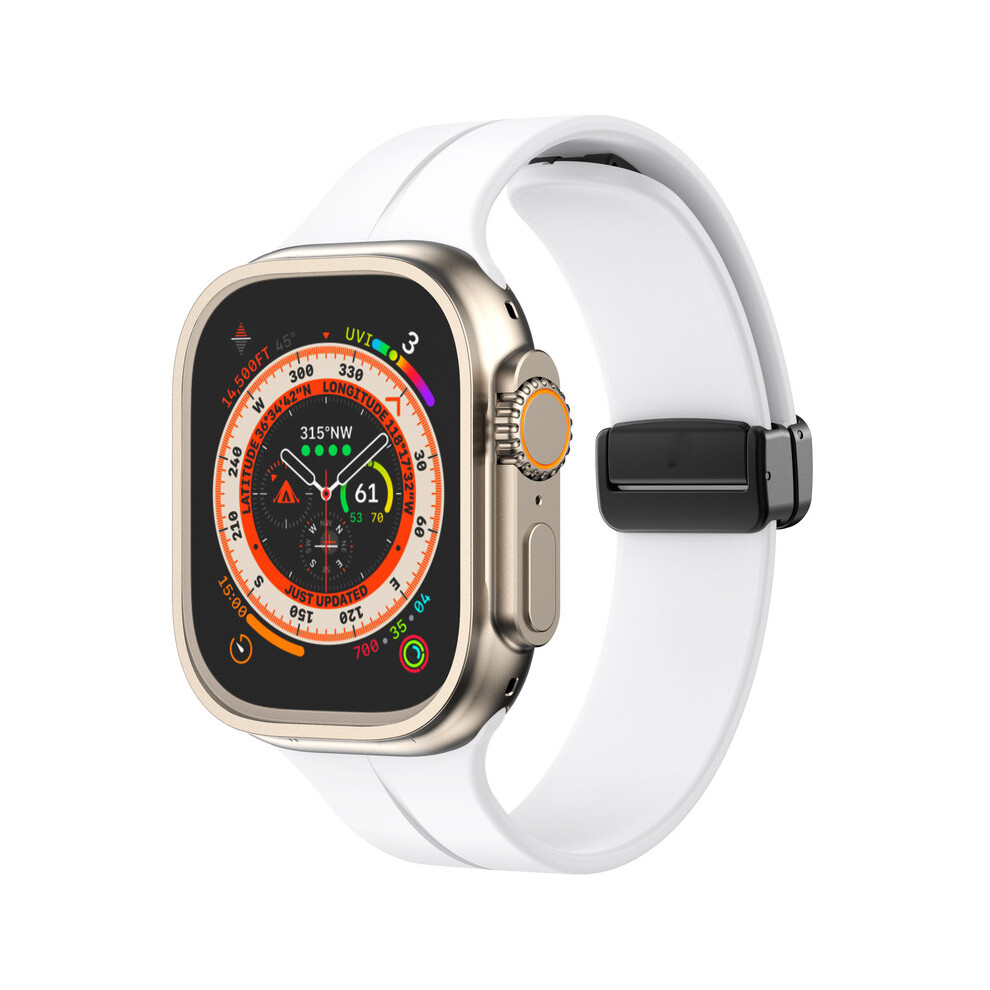 (, 38/40/41Mm) Watch Bands,Magnetic Band With Apple Watch Straps White 3382592196352