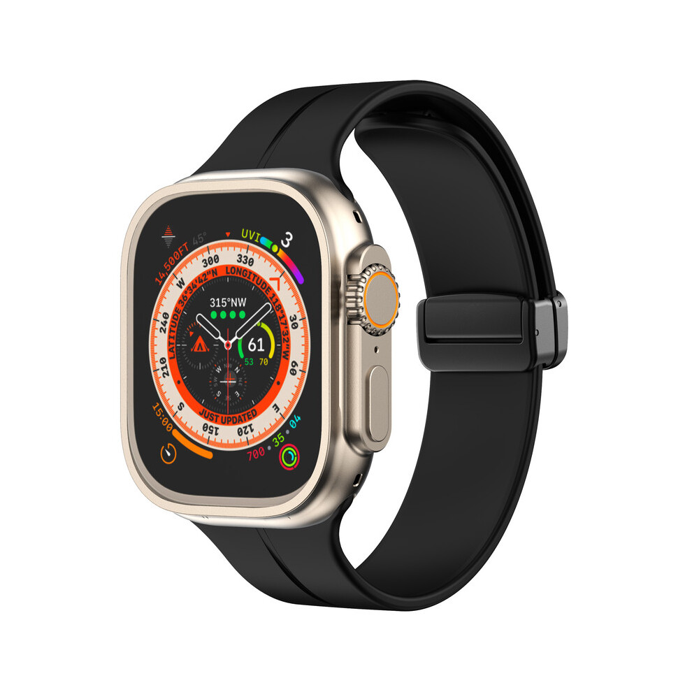 (, 38/40/41Mm) Watch Bands,Magnetic Band With Apple Watch Straps Black 3382592196390