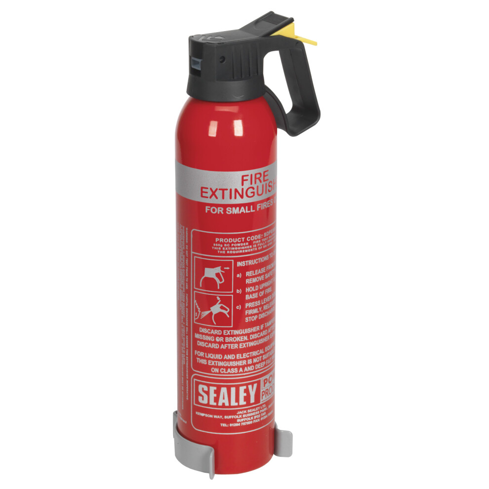 Sealey Disposable Dry Powder Fire Extinguisher 0.95kg SDPE009D
