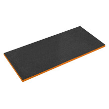 Sealey Easy Peel Shadow Foam&reg; 1200 x 550 x 30mm - Orange/Black SF30OR