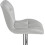 (Light Grey) Modern Adjustable Bar Stools, Set of 2, PU Leather 9