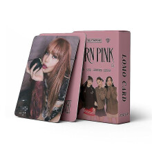 55pcs Kpop Black Pink Photocard Black Pink Lomo Cards For Fans Gift