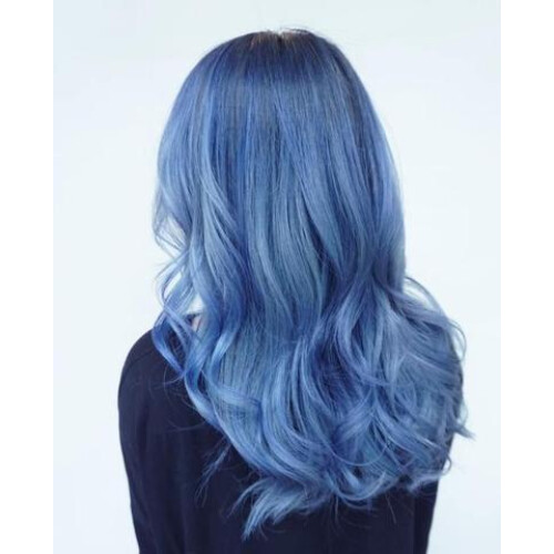 MagiCrazy Επαγγελματικό μόνιμο χρώμα μαλλιών 100ml Blue Sky (B2) 2