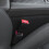 2PCS Universal Car Seat Belt Extender Buttons Black 4