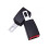 2PCS Universal Car Seat Belt Extender Buttons Black 9