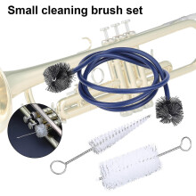 Kaesi1 Set Trumpet Kit Bendable Grasp Comfortably Accessory Snake Brush Moutiece Brush Et Cleaning Kit For Trumpet