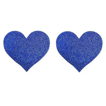 (navy blue) Glitters Pasties Nipple Covers,multi Design Nipple Stickers Disposable,waterproof, 10 Pairs