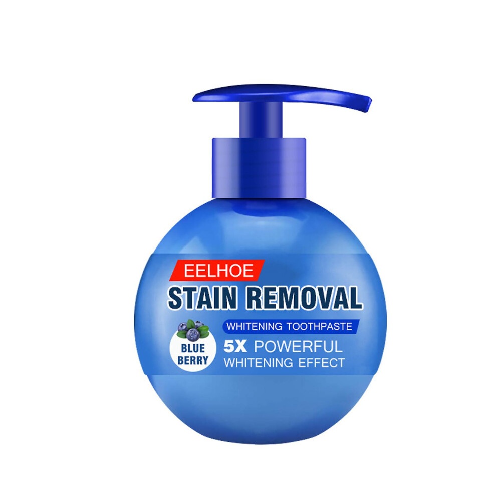 (blue) Intensive Stain Remover Whitening Baking Soda Toothpaste Anti Bleeding Gums For Brushing Teeth