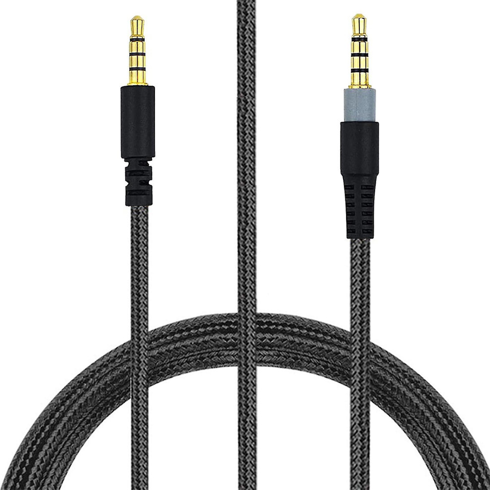 Nylon Braided Replacement Aux 3.5mm Cable Extension Cord For  For Hyperx Cloud Mix For Alpha S Gaming Headsets Headphones