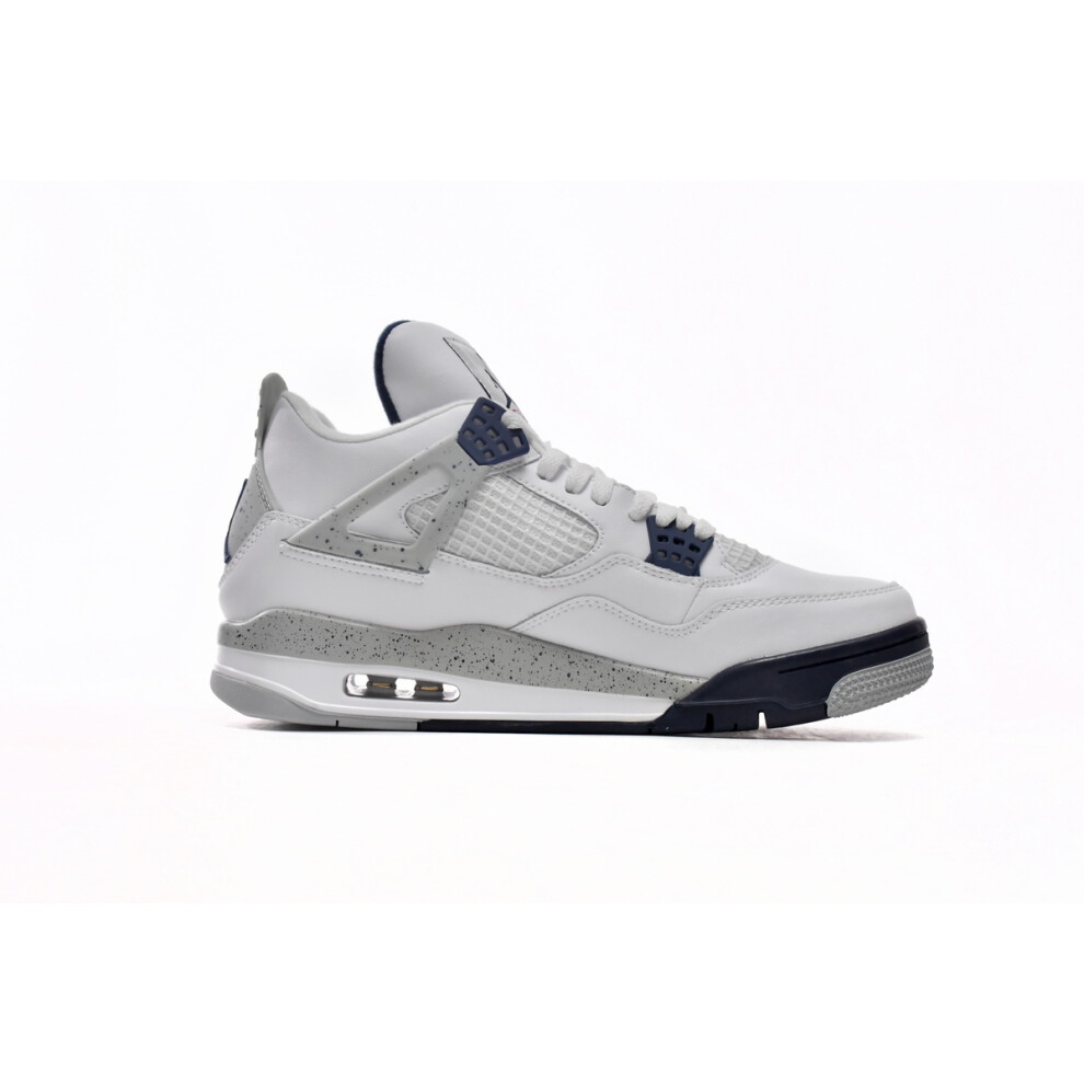 (UK SIZE 8) Air Jordan 4 Retro Midnight Navy Men Women Shoes