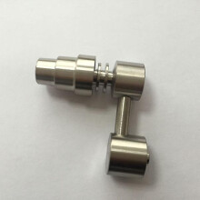 Zk-14mm 19 Domeless Titanium Nail With Male Connector