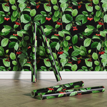 5M x 44CM Little Cherry Self Adhesive Wallpaper Roll