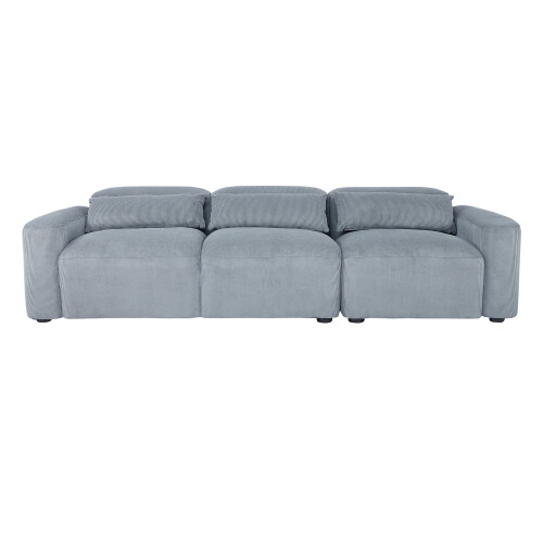 (3 Seat) 2/3 Seater Sofa Comfy Corduroy Couch 2