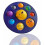 (type1) Eight Planets Push Pop Pop Bubble Fidget Toys 1