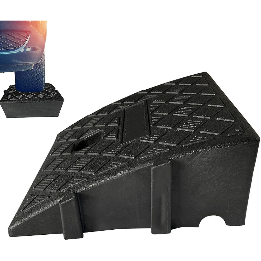 Car Curb Ramp,heavy Duty Pvc Ramps For Driveway - Curb Ramps For Motorhome, Truck, Shed Ramps, Pets, Wheelchair Threshold Ramp