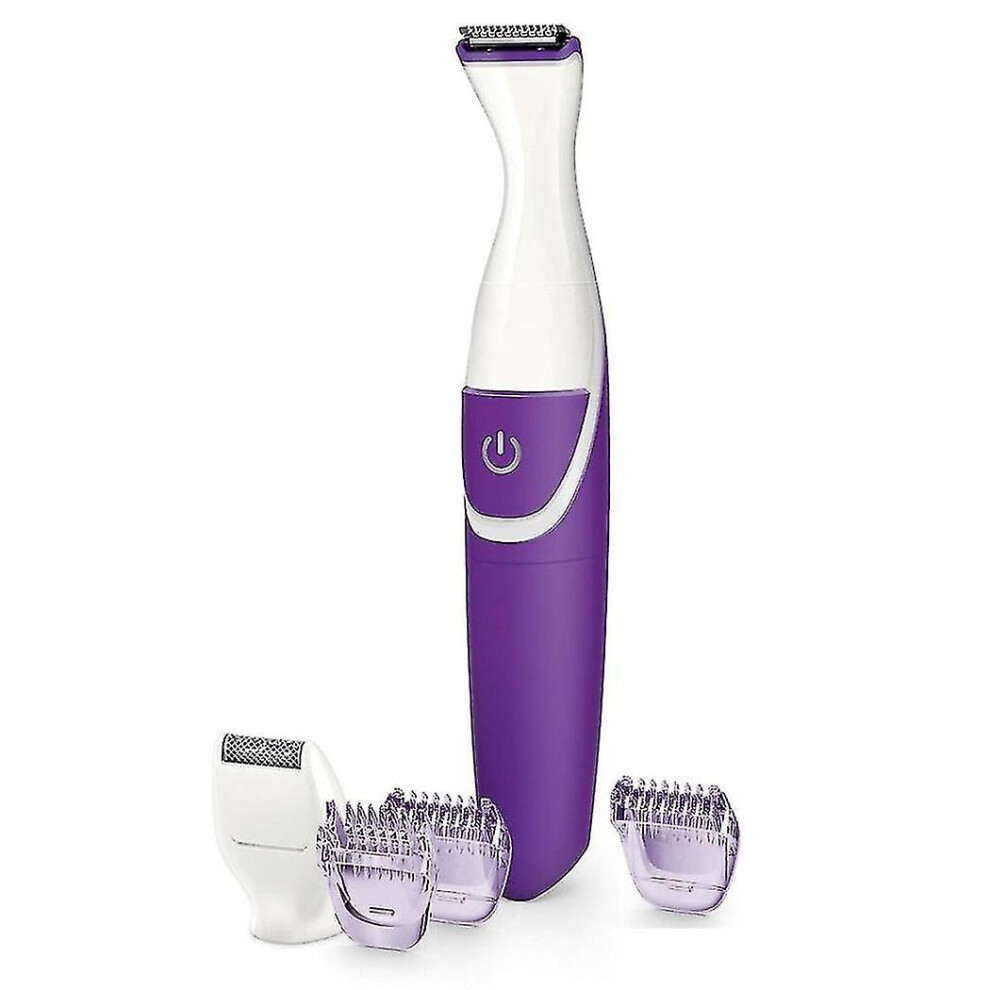 5in1 Perfect Bikini Trimmer Kit Precision Facial Electric Hair Trimmer For Women Shaver Micro Epilator Face Body Trim Shave
