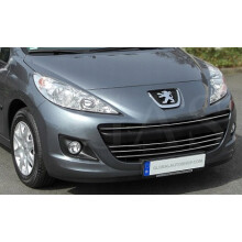 Peugeot 207 - Chrome Grill Bumper Attraps Tuning