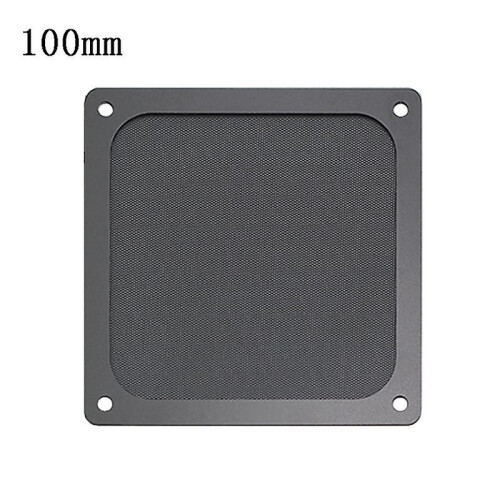 (100mmx100mm) Pc Computer Fan Cooling Dustproof Dust Filter Case Aluminum Grill Guard
