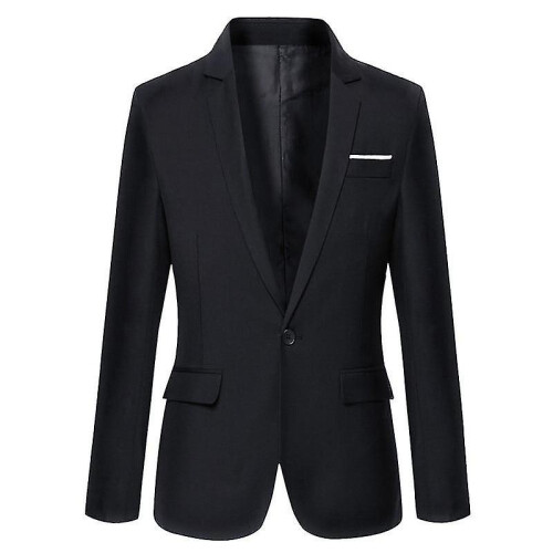 (Gray, XXL) Men Blazers 1
