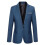 (Gray, XXL) Men Blazers 3