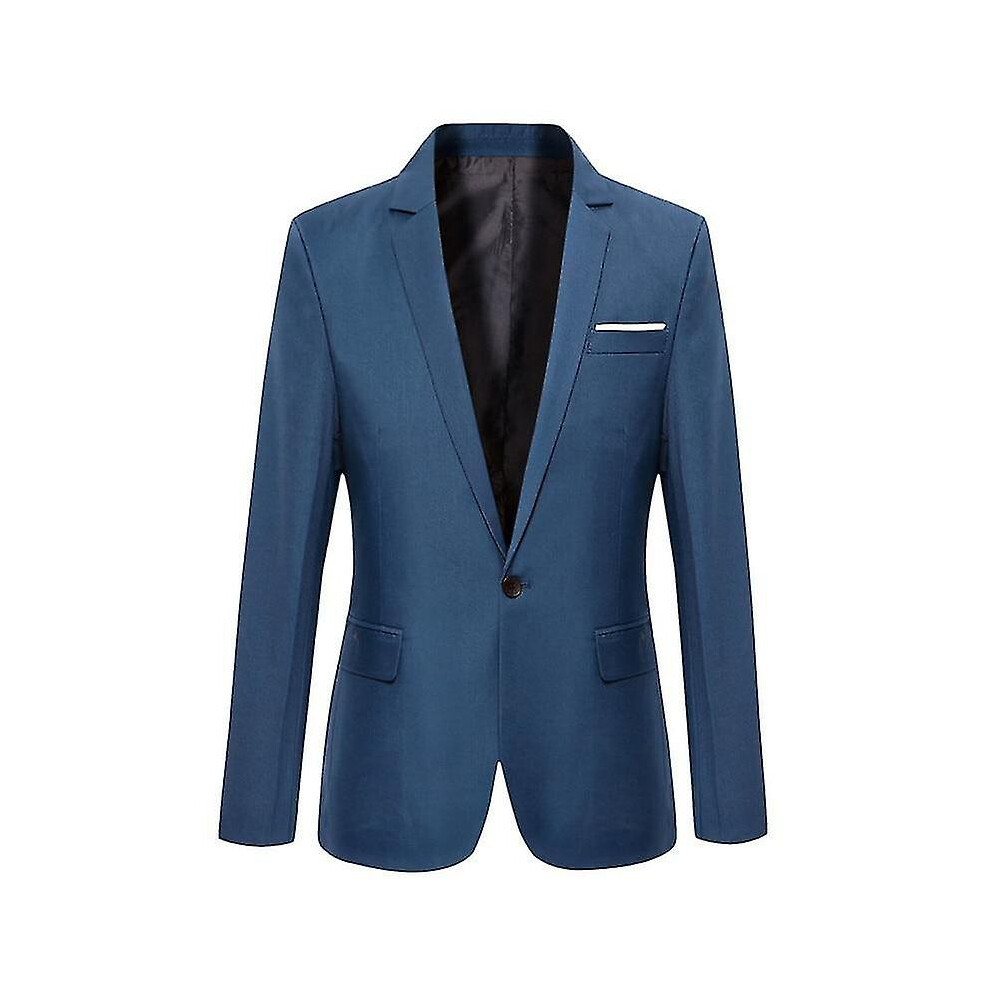 (Blue, XXL) Men Blazers-image-OPC-PFWTKN6-NEW