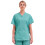 (Mint Green, M) Unisex Medical Scrub Top 1