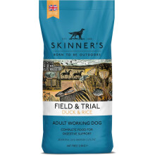 Skinners Field & Trial Duck & Rice 2.5kg, Complete Dry Adult Dog Food, Sensitive, For Active Dogs (Packing May Vary)