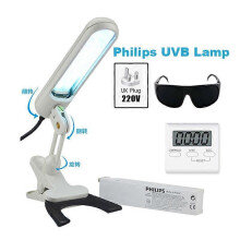 (220V UK PLUG) Uvb Phototherapy Narrow 311nm Uv Phototherapy Lamp Uvb Light Therapy Psoriasis For Vitiligo