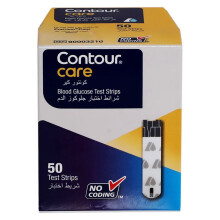 Ascensia Contour TS Blood Glucose Test Strips 50s High Precision Easy-to-Use Reliable Results Diabetes Monitoring Long Expiry