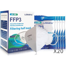 Ffp3 Nr Mask Ce Certified 20 Units Ce0370 En 149:2001   A1:2009 Pfe99%