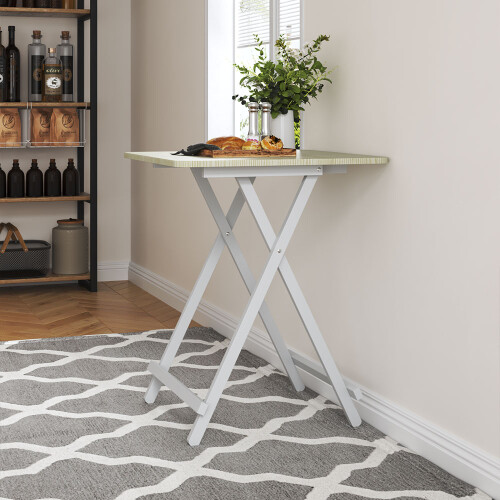 Living And Home Folding Wooden Dining Table 60x60cm 1