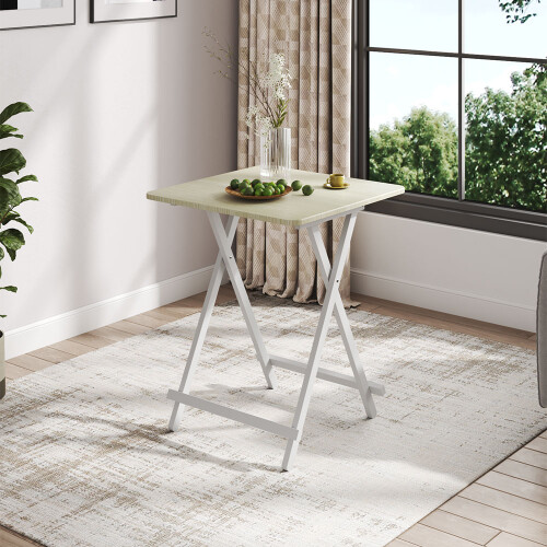 Living And Home Folding Wooden Dining Table 60x60cm