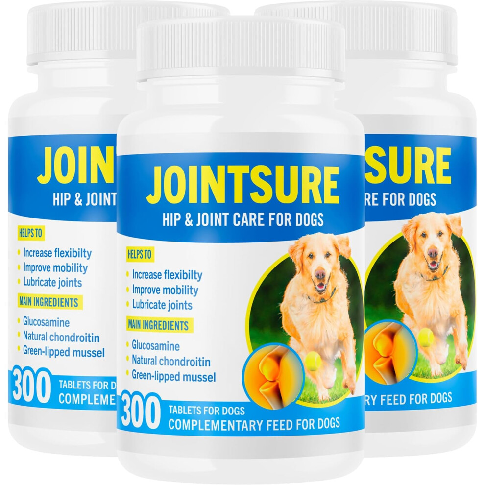 (SENIOR Hip & Joint Supplements for Dogs - Pack of 900 Tablets- Soothes Joints, Aids Mobility - High Levels of Glucosamin) SENIOR Hip & Joint Suppleme