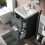 NES Home Merton 500mm Floorstanding Basin Vanity Unit Grey Material MDF 6