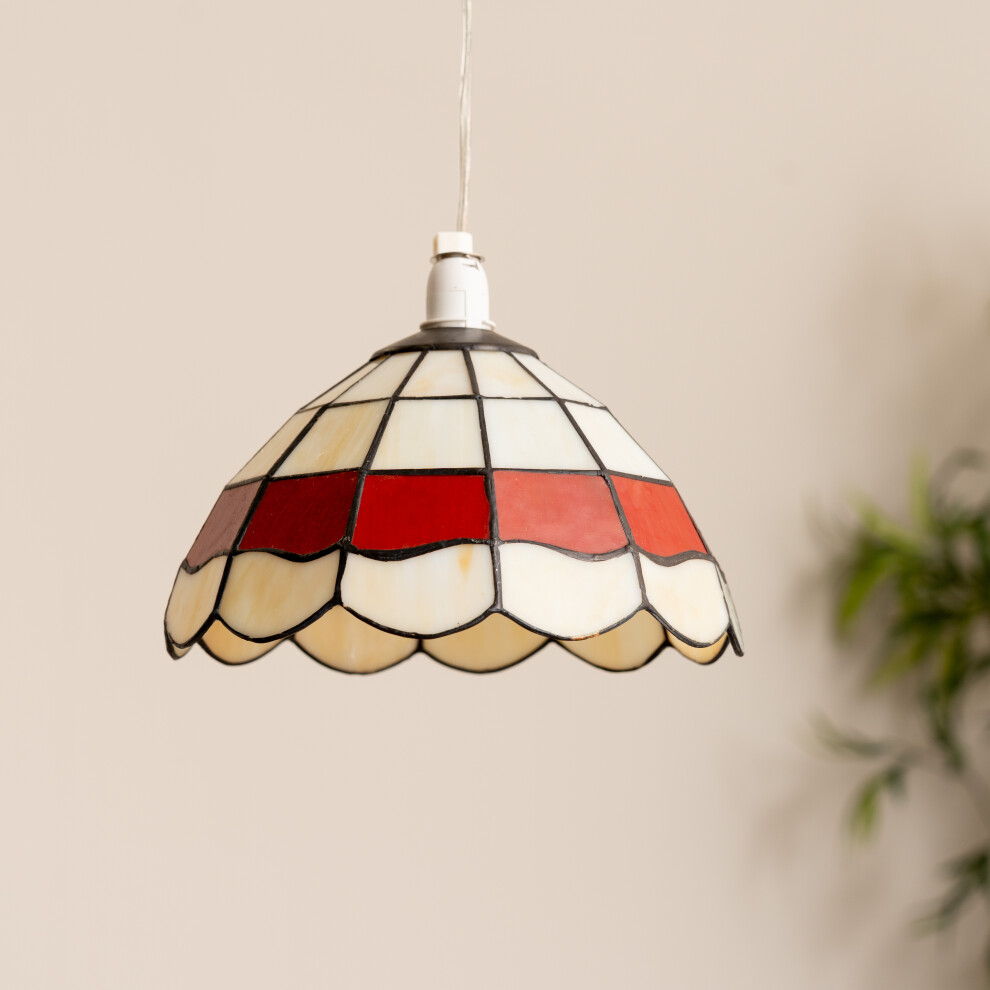 Tiffany Cream Ceiling Pendant Shade