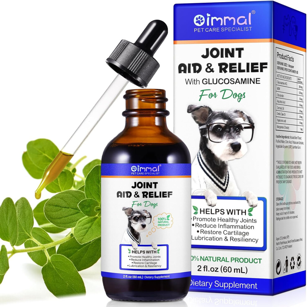 OBNOSWLPJMN 60ml Dog Joint Aid & Relief Dog Pain Relief Dog