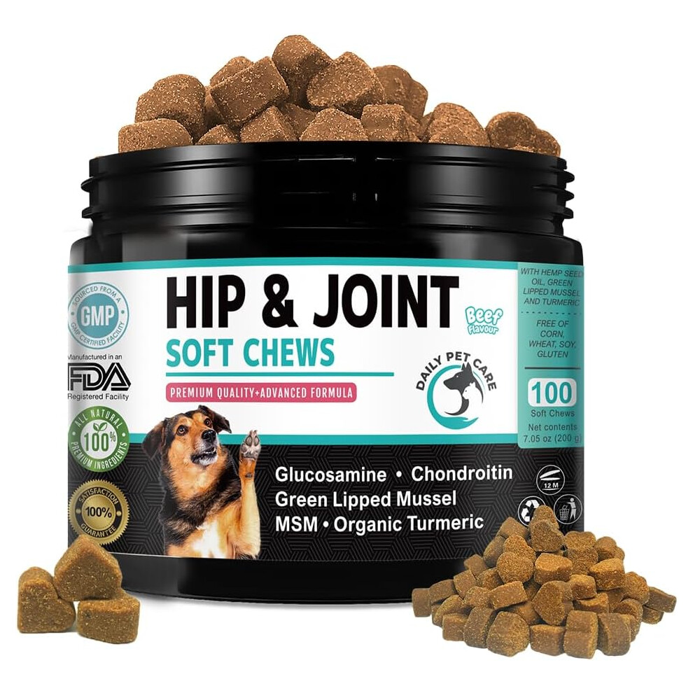 Daily Pet Care Hip and Joint Supplements For Dogs