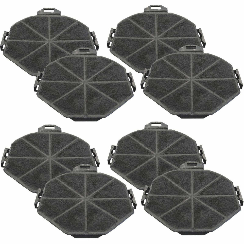4 x SIA1 Cooker Hood Charcoal Re-circulation Filters For SIA Extractor Fans